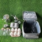 Bag with full tea set medium