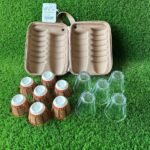 Traditional tea & coffee cup with bag